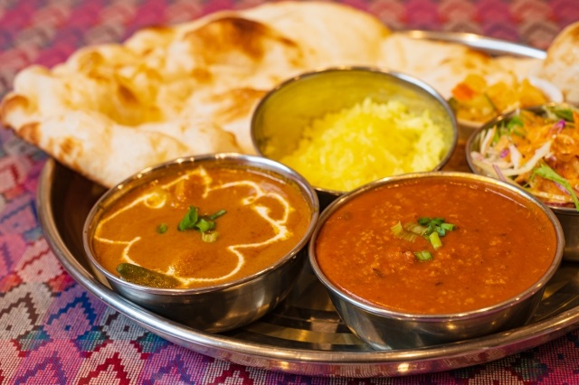 インドカレーとナン